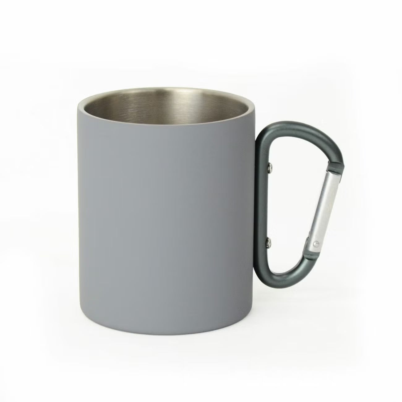 585 カラビナラバーマグ 300ml ステンレス GREY | PET LAB