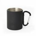 585 カラビナラバーマグ 300ml ステンレス BLACk | PET LAB
