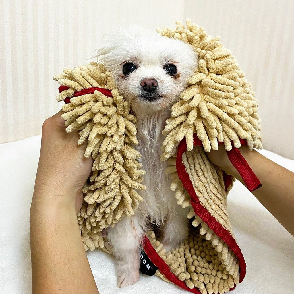 PRIDE+GROOM（プライドアンドグルーム）マイクロファイバータオル 犬・猫用 速乾 吸水 | PET LAB
