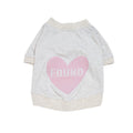 FOUND MY ANIMAL（ファウンドマイアニマル）ドッグ用Tシャツ XS-Lサイズ（小型犬・中型犬用）素材 コットン 色/Grey-Mauve | PET LAB
