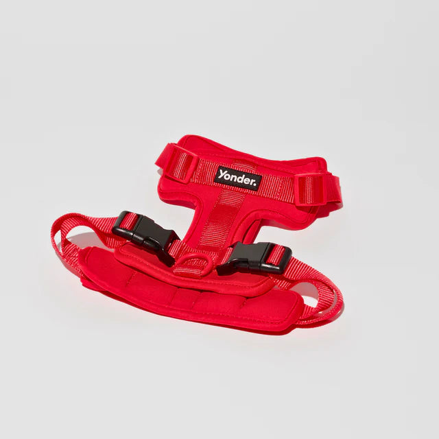 yonder dog Harness Red