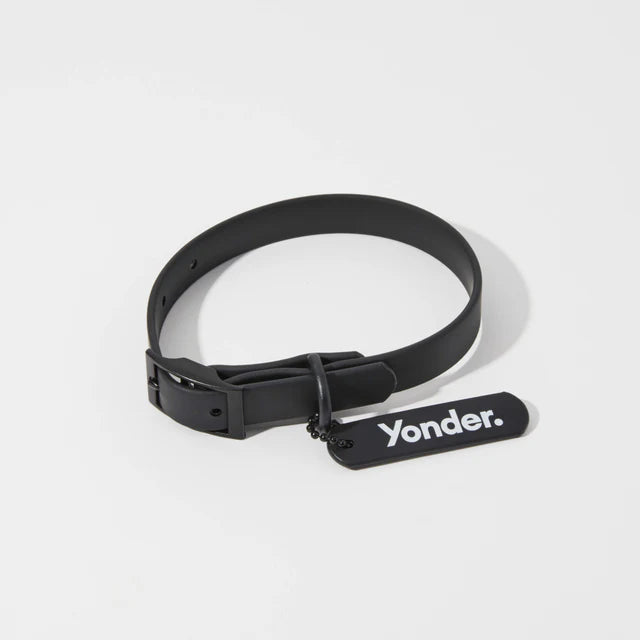 yonder dog 防水ドッグカラー ブラック | 犬用首輪 | PET LAB