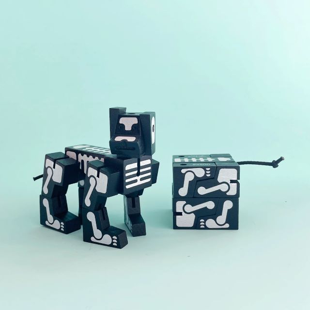 AREAWARE マイクロキューボットMILO スケルトン BK