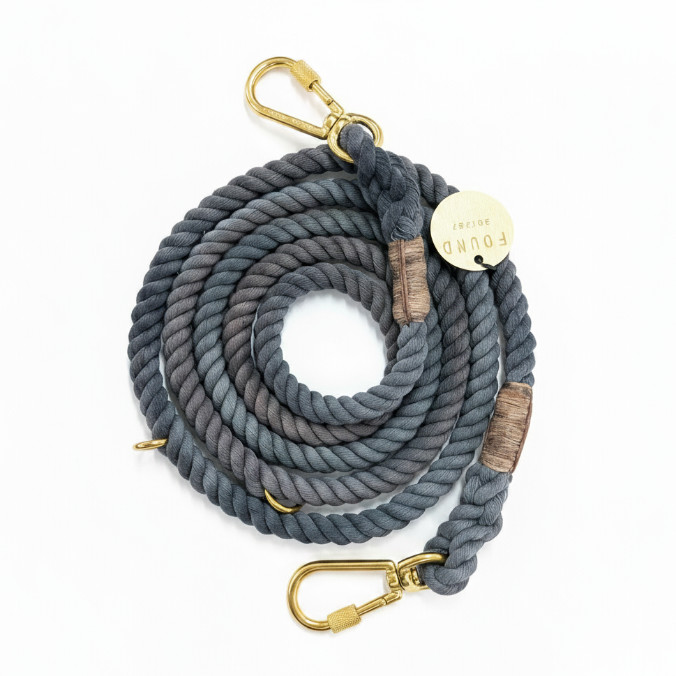 Found My Animal 犬用 7FTリード サイズ S-L 色 GREY | PET LAB
