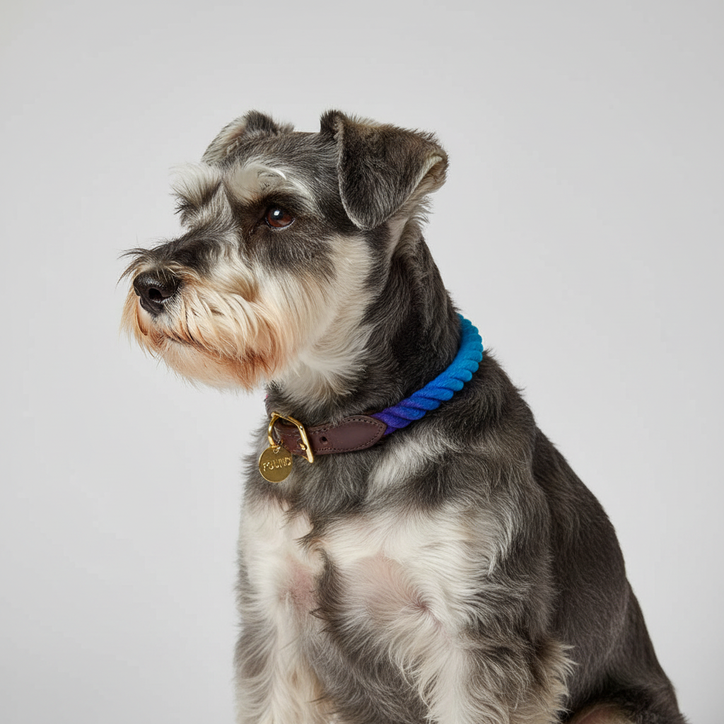FMA Rope Ombre Collar Dark Multi
